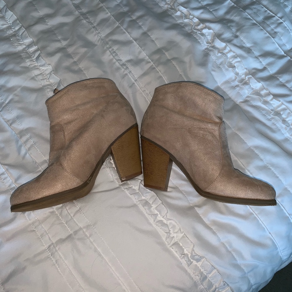 Tan Booties! - Picture 2 of 2